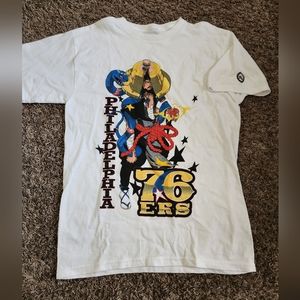 NBA Philadelphia 76ers x McFlyy White Shirt M